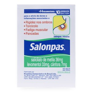 Salonpas Adesivo Pequeno 10 Unidades