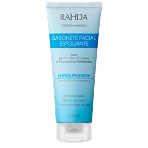 Sabonete Esfoliante Facial 120ml Rahda 