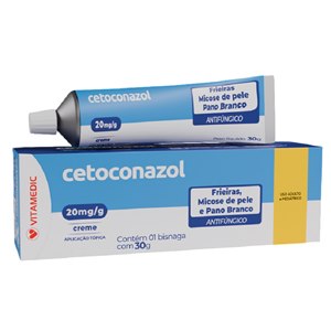 Cetoconazol 20mg/G Creme 30g - Vitamedic Genérico (Nizoral)