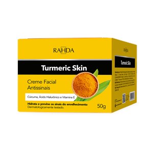 Creme Facial Antissinais Turmeric Skin Rahda 50g