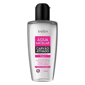 Água Micelar Com Carvão Ativado Rahda 150ml 