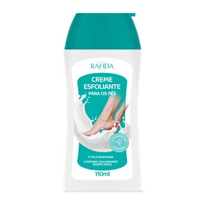 Creme Esfoliante Para Os Pés Rahda 110ml