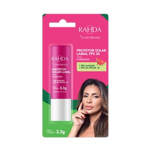 Protetor Labial Fps 30 Rahda Clara Brasil Melancia 3,3g