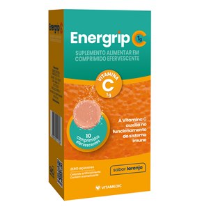 Vitamina C - Energrip C 1g 10 Comprimidos Efervescentes