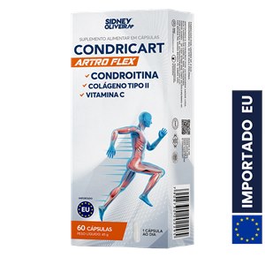 Condricart Artro Flex 60 Cápsulas União Europeia Sidney Oliveira 