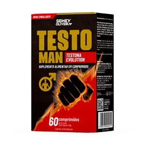 Testo Man Testona Evolution 60 Comprimidos Sidney Oliveira