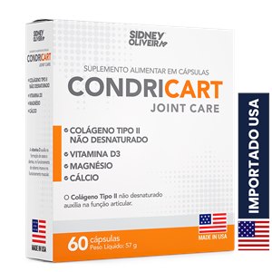 Condricart Joint Care Made In Usa 60 Cápsulas Sidney Oliveira 