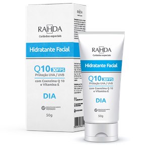 Hidratante Facial Diurno Com Coenzima Q10 Fps30 50g Rahda