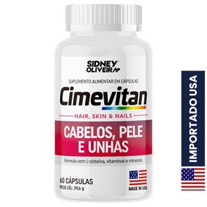 Cimevitan Cabelo, Pele E Unha Made In Usa 60 Cápsulas Sidney Oliveira