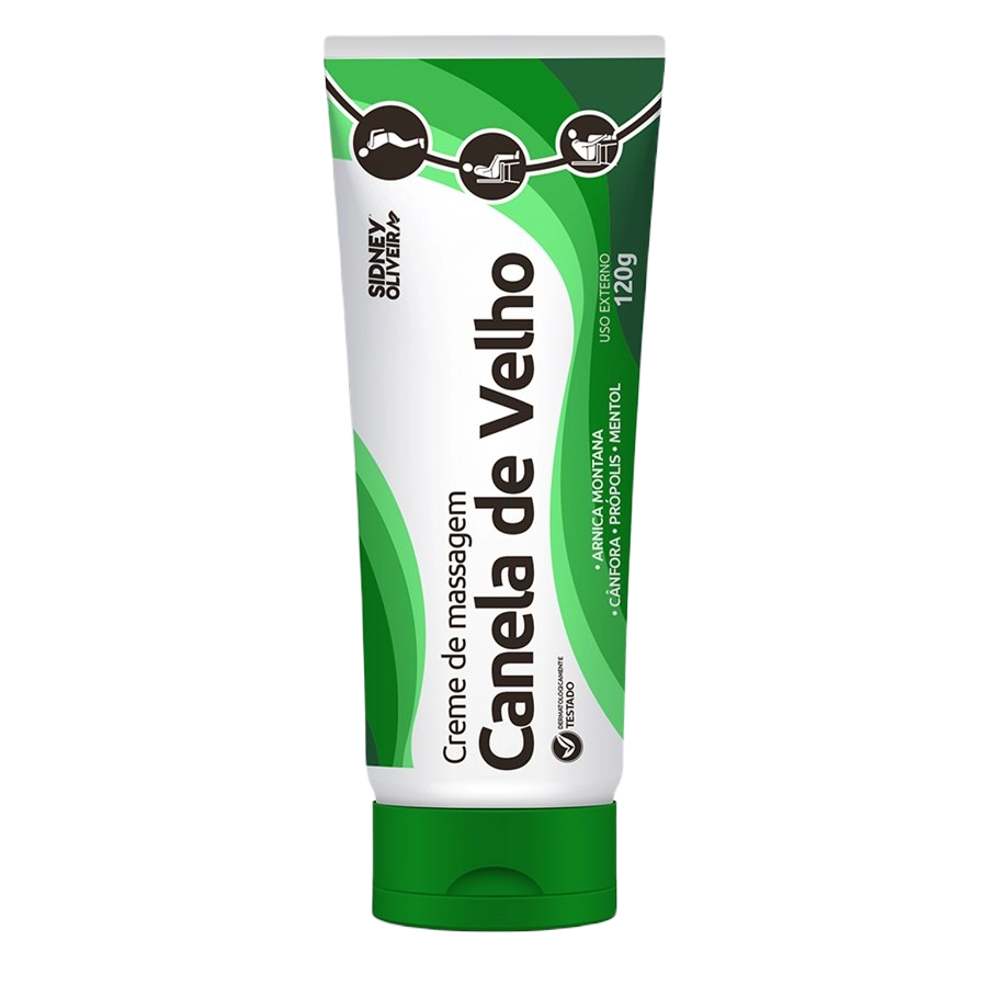 Creme De Massagem Canela De Velho 120g Sidney Oliveira 