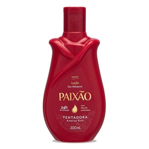 Loção Hidratante Corporal Paixão Tentadora Ameixa Rubi Ação Desodorante 200ml